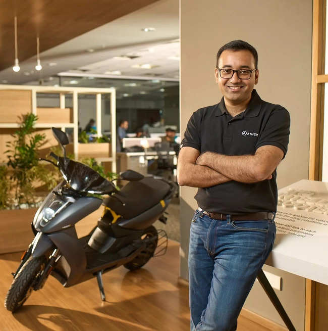 Tarun Mehta, co-founder and CEO of Ather Energy